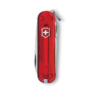 Victorinox Classic rosso trans.