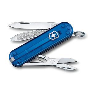 Victorinox Classic blau transparent