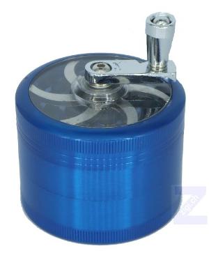 Grinder métal bleu