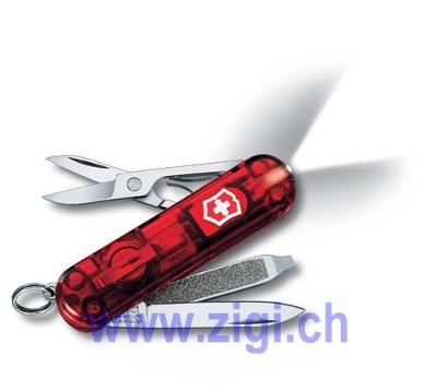 Victorinox SwissLite rouge trans.