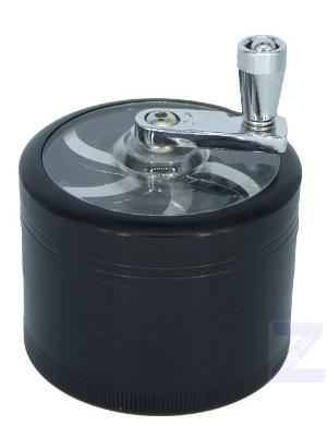 Grinder in metallo nero