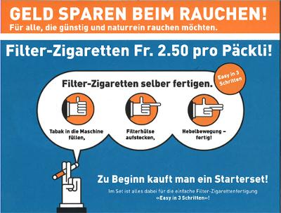 Geld sparen beim Rauchen! 